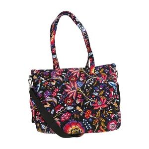 Vera Bradley Ultimate Baby Bag Foxwood Night Garden NWT Diaper Bag Changing Pad